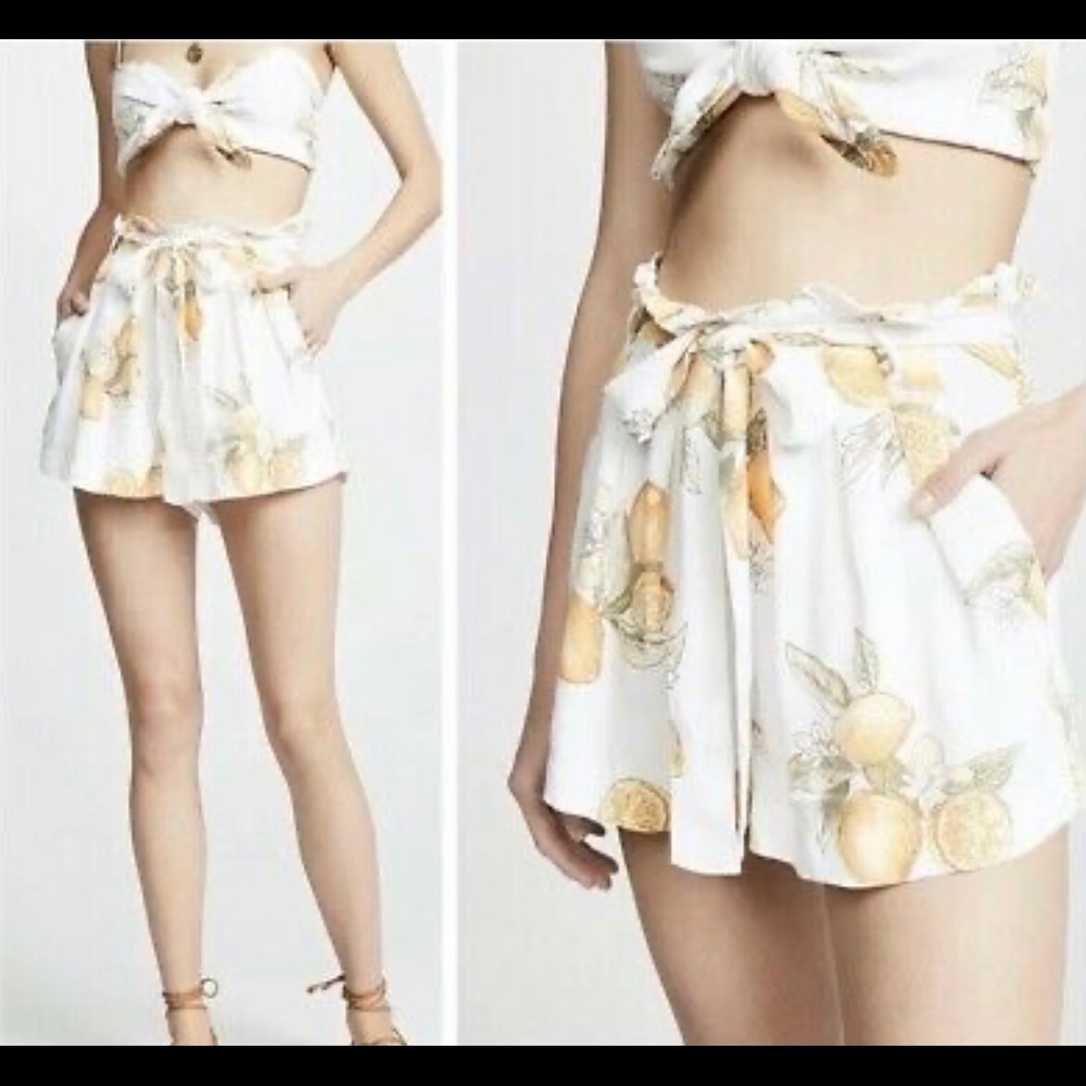 For Love and Lemons “Lemonade” shorts